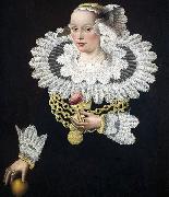 Michael Conrad Hirt, Portrait of Anna Rosina Tanck, wife of the mayor of Lubecker